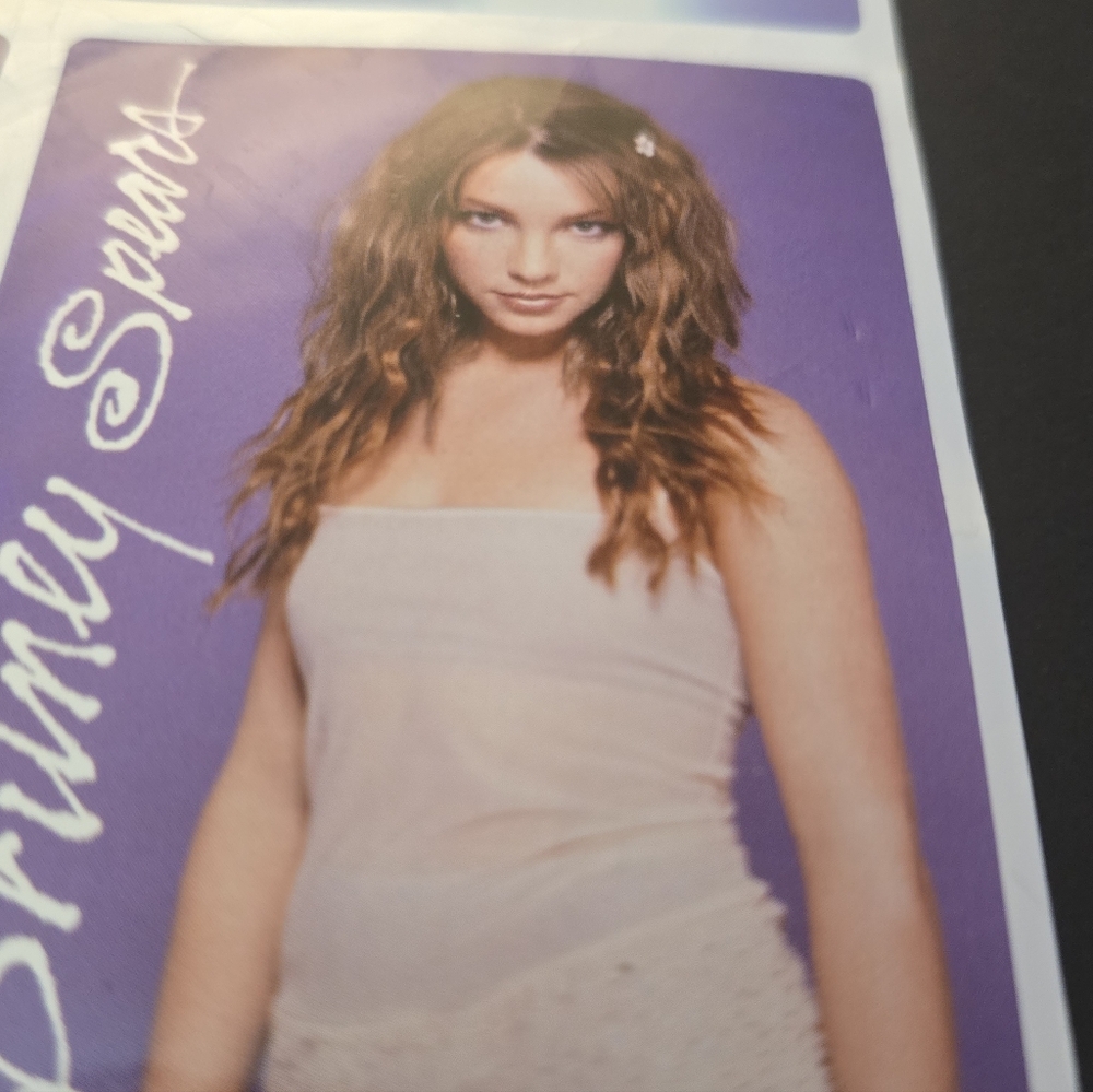Britney Spears Rare Stickers from 1999 - Collectible - Picture 4 of 8